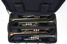 Load image into Gallery viewer, MARCUS BONNA CASE FOR 4 PISTON TRUMPETS MODEL MB [Col:Black Nylon]