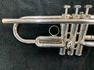 Used Schilke S42l John Faddis Trumpet In Silver Plate