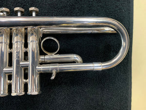 Used Schilke S42l John Faddis Trumpet In Silver Plate