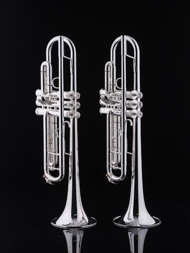 Schagerl Meister Series 1961 Trumpet B2n - Silver Plate