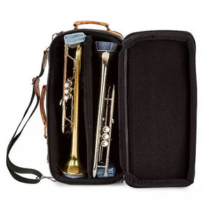 Gard Elite Compact Double Trumpet Gig Bag Leather 4-eclk