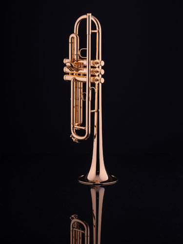Schagerl Meister Series James Morrison Model Trumpet - Gold Plate Finish