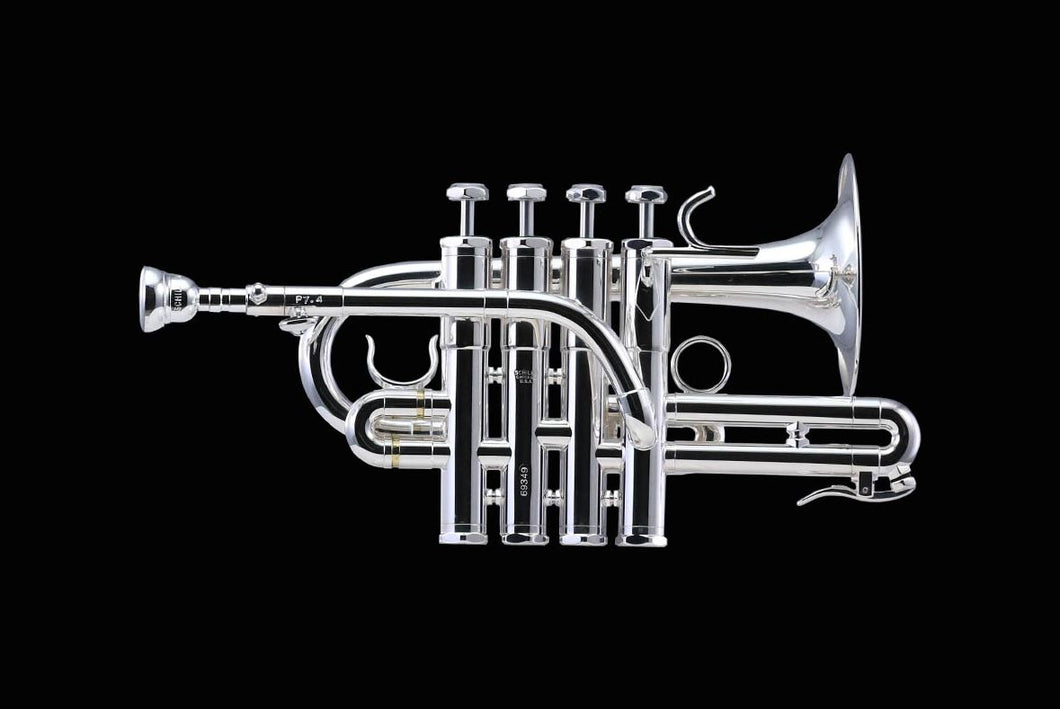 Schilke P7-4 Bb/a Piccolo Trumpet - Silver Plated