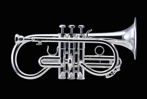 Schilke E-flat Cornet - Silver Plated