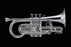 Schilke Xa1 B-flat Cornet - Silver Plated