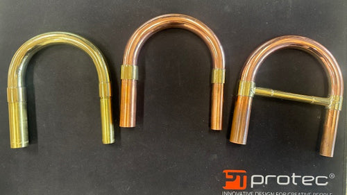 Hölle Repalcement Trombone Main Tuning Slide [mat:copper With Brace]