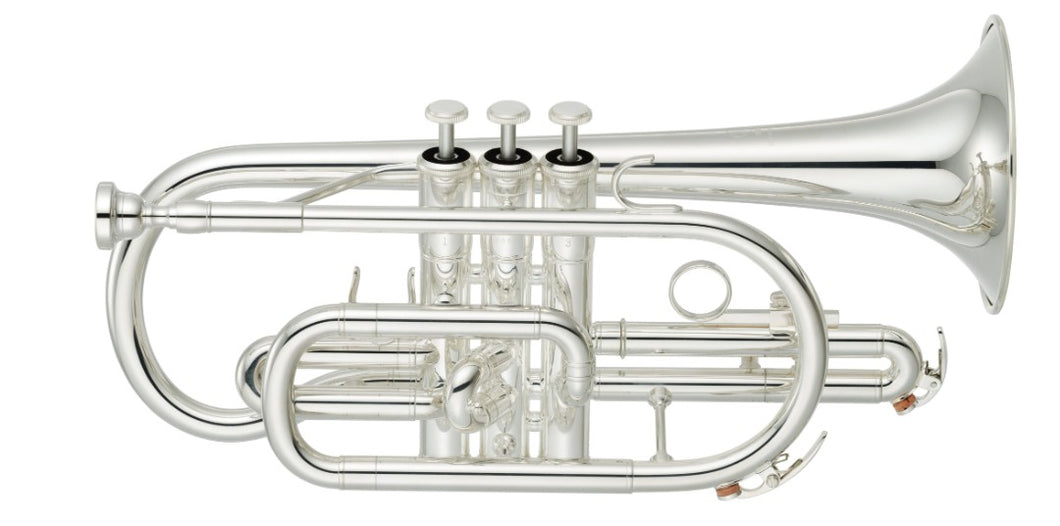 Yamaha Ycr-2330siii Student B-flat Cornet - Silver Plate
