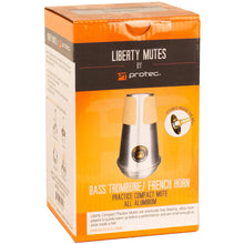 Load image into Gallery viewer, Protec Liberty Bass Trombone/french Horn Practice Mute - Aluminium