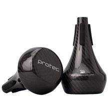 Load image into Gallery viewer, Protec Trumpet Mute Straight - Carbon Fibre