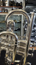Load image into Gallery viewer, BESSON SOVEREIGN BE928 Bb CORNET IN SILVER PLATE - USED