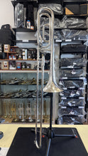 Load image into Gallery viewer, YAMAHA YSL-646 MEDIUM BORE TENOR TROMBONE IN SILVER PLATE - USED