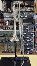 Load image into Gallery viewer, YAMAHA YSL-646 MEDIUM BORE TENOR TROMBONE IN SILVER PLATE - USED