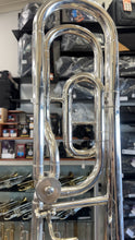 Load image into Gallery viewer, YAMAHA YSL-646 MEDIUM BORE TENOR TROMBONE IN SILVER PLATE - USED