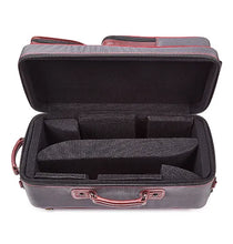 Load image into Gallery viewer, Gard Elite Fibreglass Double Trumpet Case - Grey Synthetic - 4EHSG-C