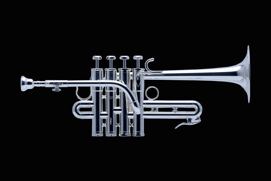 Schilke P5-4bg Bb/a Piccolo Trumpet - Silver Plated